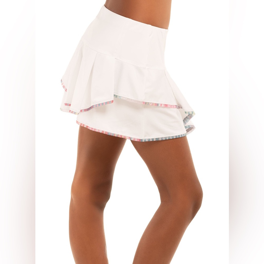 NWT Lucky in Love “I Sheer Can” Girls Golf ⛳️ and Tennis 🎾 Skort, MSRP $50 🏌️‍♀️